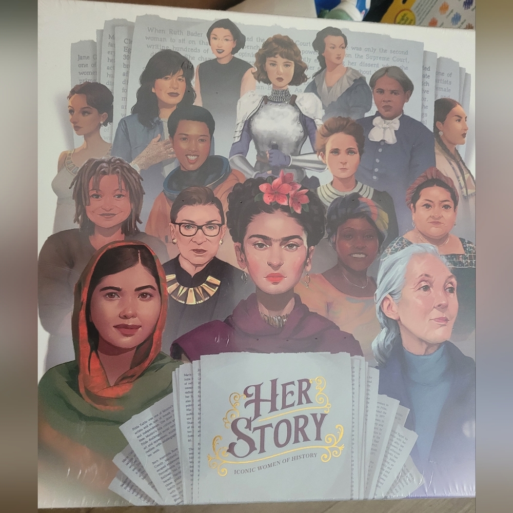 Her Story - Board Game of Iconic Women of History New Sealed Educational
